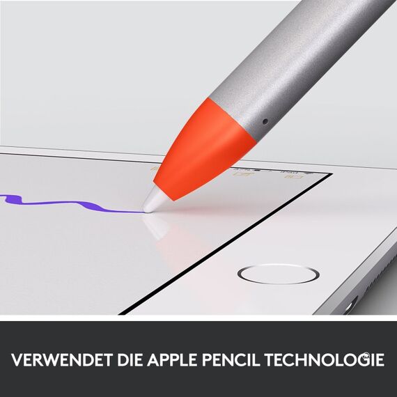 Logitech Crayon Eingabestift 20 g Orange, 9 image