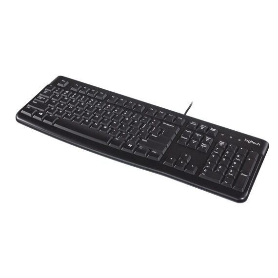 Logitech K120 for Business Tastatur Büro USB QWERTY US International Schwarz, 4 image
