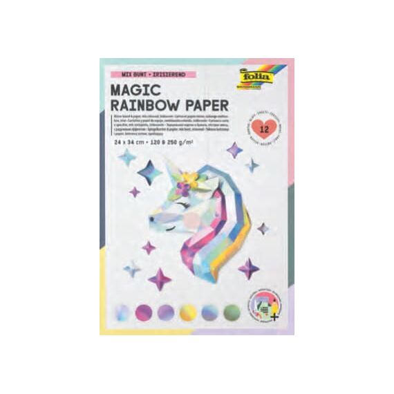 Folia 12049 Kunstdruckpapier Kunstdruckpapierblock 12 Blätter