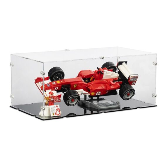 iDisplayit EC392116NS-BLK Vitrine Schwarz, Transparent
