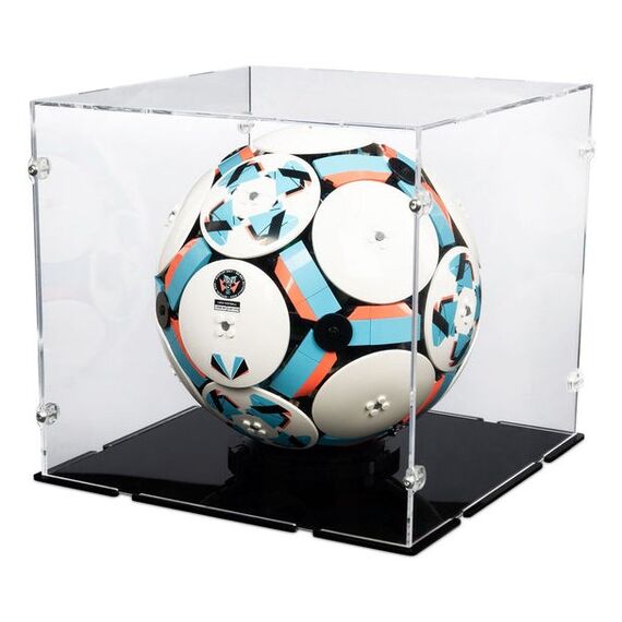 iDisplayit EC262624N-BLK Vitrine Schwarz, Transparent, 3 image