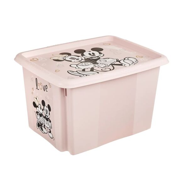 keeeper Karolina Aufbewahrungsbox Rechteckig Polypropylen (PP) Pink, Schwarz, Weiß, Farbe: Pink, Schwarz, Weiß