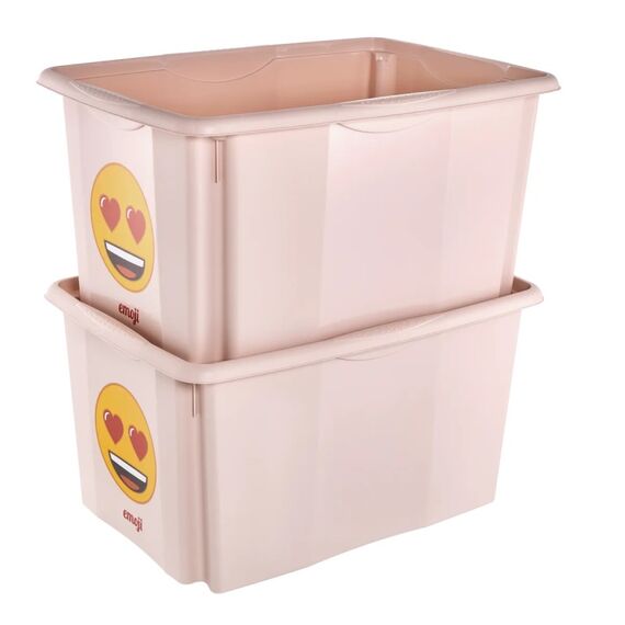 keeeper Karolina Aufbewahrungsbox Rechteckig Polypropylen (PP) Pink, Rot, Weiß, Gelb, Farbe: Pink, Rot, Weiß, Gelb, 2 image