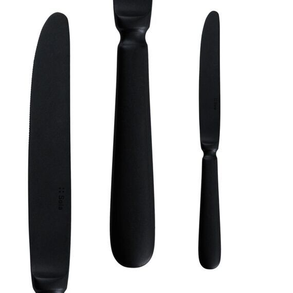 Sola 123323 Besteck-Set 24 Stück(e) Schwarz, Farbe: Schwarz, 8 image