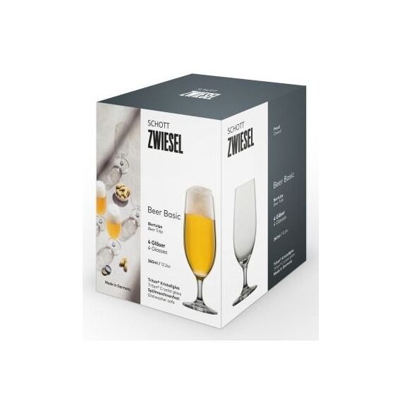 SCHOTT ZWIESEL 123659 Biertrinkgefäß Bierglas, 4 image