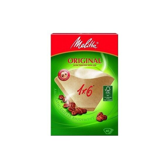 Melitta 123834 Kaffeefilter Braun