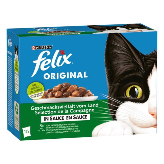 Felix 12495820 Katzen-Dosenfutter 85 g
