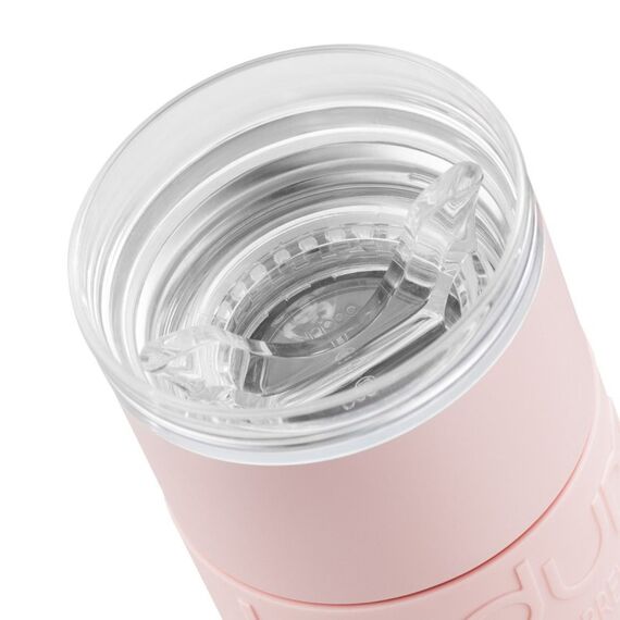 Bodum 12498-340PS-10 Reisebecher 600 ml Pink, Transparent Edelstahl, Farbe: Pink, Transparent, 3 image