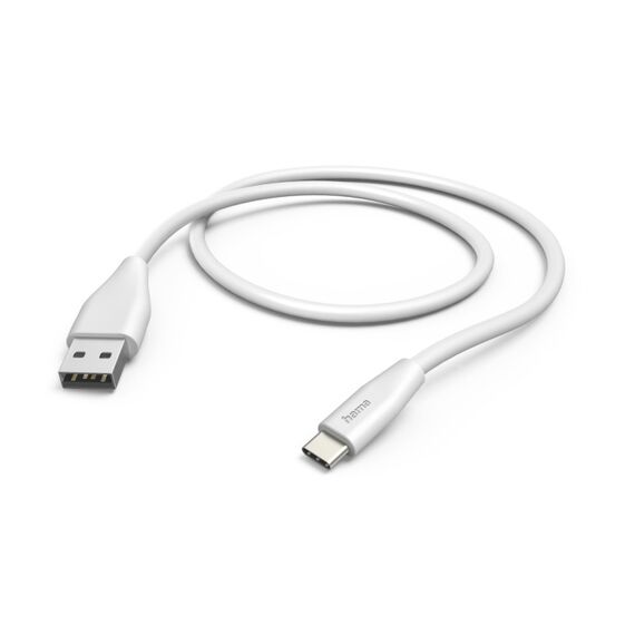 Hama 00125101 USB Kabel USB 2.0 1,5 m USB A USB C 0,48 Gbit/s Weiß
