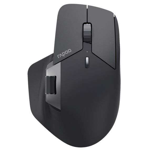 Rapoo MT760M Maus Gaming Rechts RF Wireless + Bluetooth Optisch 4000 DPI, Farbe: Schwarz, Grau, 2 image