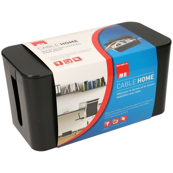 Max Hauri AG Cable Home Cable Facility Box Flur Kabelgehäuse Schwarz 1 Stück(e), 3 image