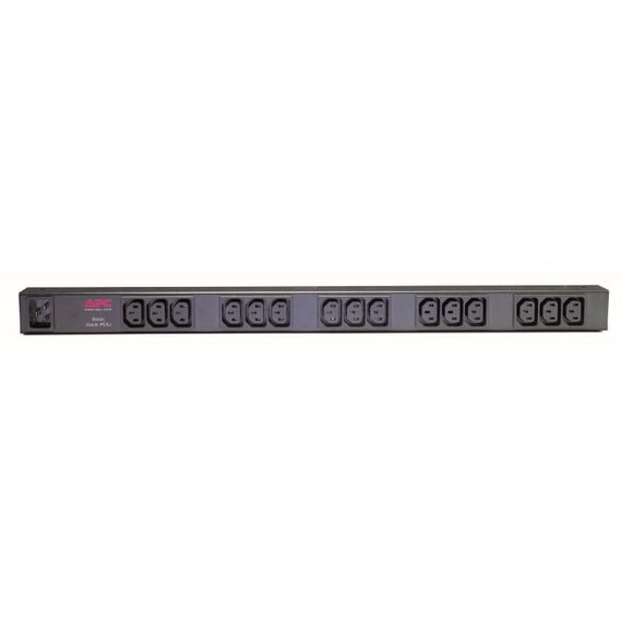 APC Rack PDU, Basic, Null HE, 16 A, 208/230 V, (15) C13