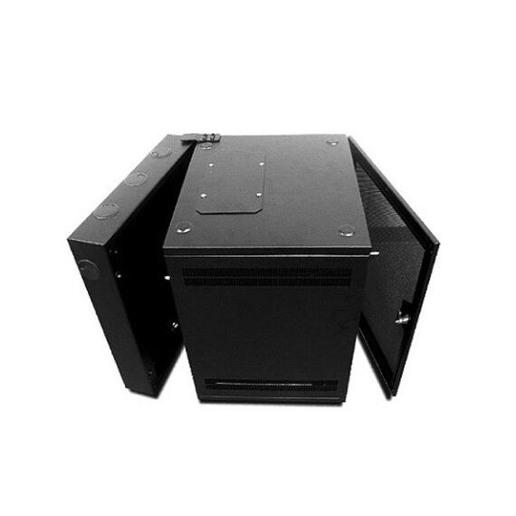APC NetShelter WX 13 HE, vertikale Montageschiene mit Gewindebohrung, Glasfronttür, schwarz