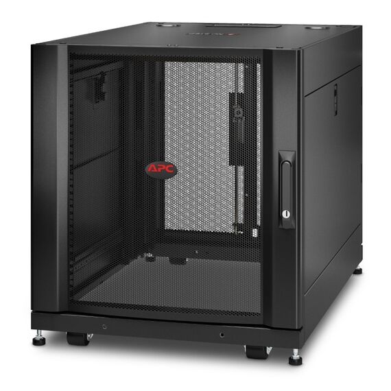 APC NetShelter SX, Server-Rack-Gehäuse, 12HE, Schwarz, 658 x 600 x 900 mm