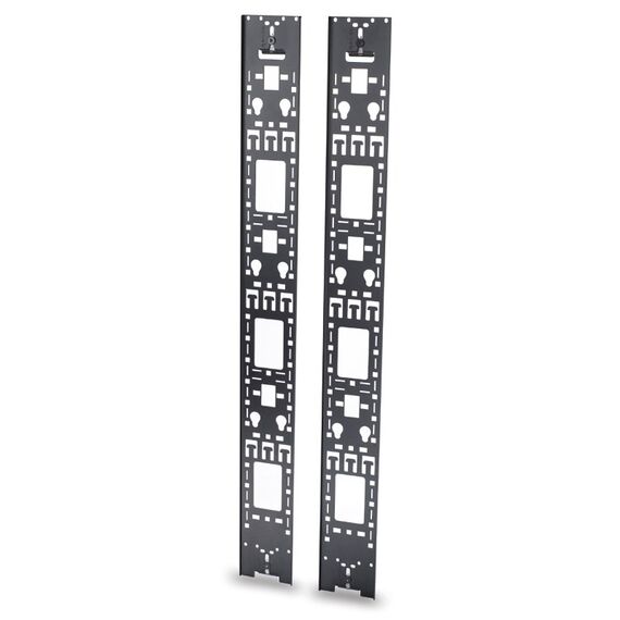 APC NetShelter SX, 24 HE Server Rack-Gehäuse, 600 mm x 1070 mm, mit schwarzen Seitenteilen, 3 image