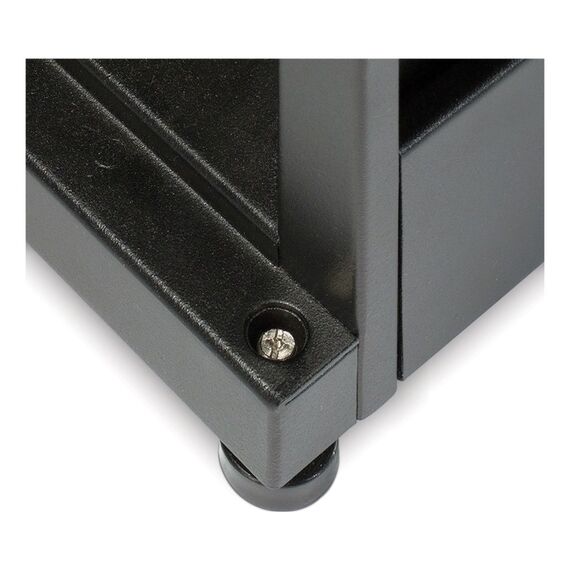 APC NetShelter SX, 24 HE Server Rack-Gehäuse, 600 mm x 1070 mm, mit schwarzen Seitenteilen, 5 image