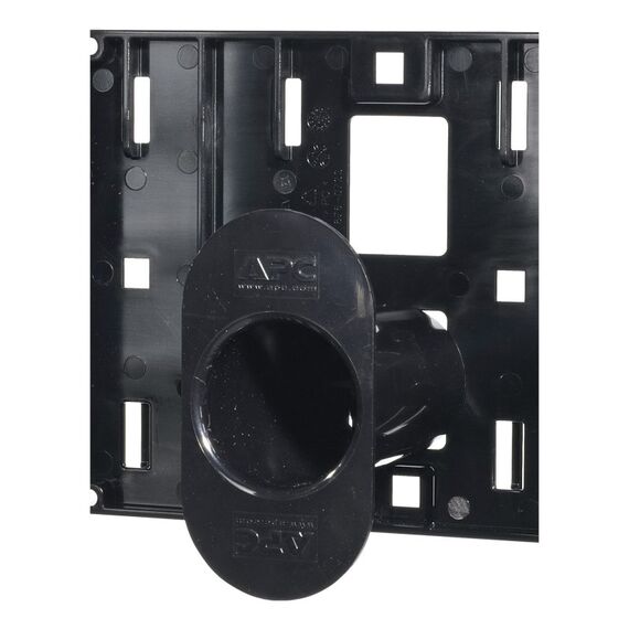 APC Valueline, vertikaler Kabelmanager für Racks mit 2 und 4 Pfosten, 2,13 m H x 15,25 cm B, beidseitig mit Türen, 4 image