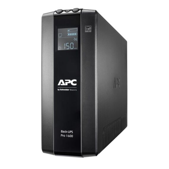 APC Back UPS Pro BR 1600 VA, 8 Ausgänge, AVR, LCD-Schnittstelle