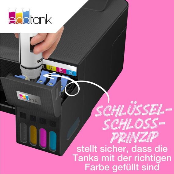 Epson 104 EcoTank Magenta ink bottle (WE), 5 image