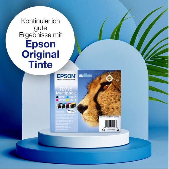 Epson Cheetah Singlepack Black T0711 DURABrite Ultra Ink, 2 image