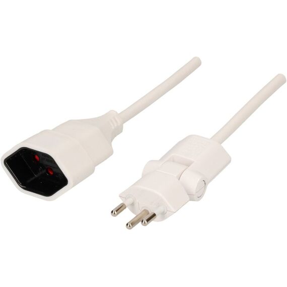 Max Hauri AG Clip-Clap 129048 Stromkabel Weiß 0,5 m T12 T13, 4 image