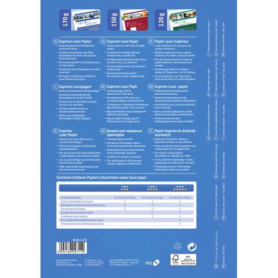 Avery 1298Z Druckerpapier A4 (210x297 mm) Glanz 200 Blätter Weiß, 3 image