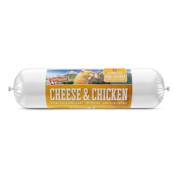 DeliBest Cheese & Chicken Hund Snacks Huhn, Käse 120 g