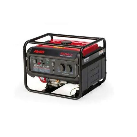 AL-KO 3500-C Motor-Generator 2800 W 15 l Benzin Schwarz, Rot