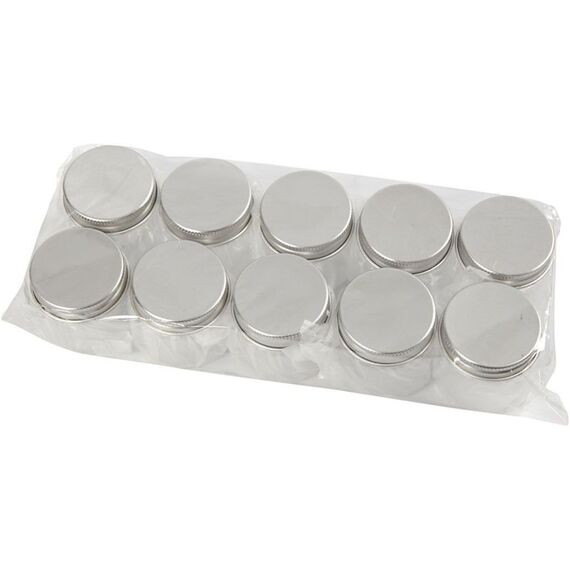 Creativ Company 13179 Glas Rund Kunststoff Transparent