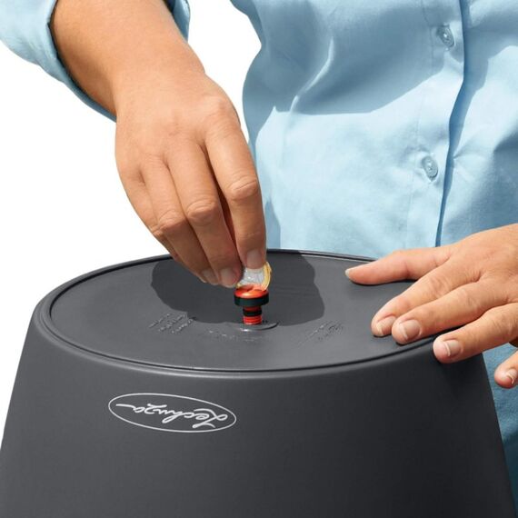LECHUZA Classico Color 28 Drinnen Topfpflanzer Freistehend Polypropylen (PP) Braun, Farbe: Braun, 6 image