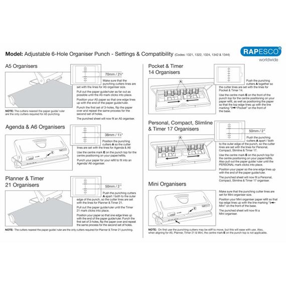 Rapesco 1323 Locher, 4 image