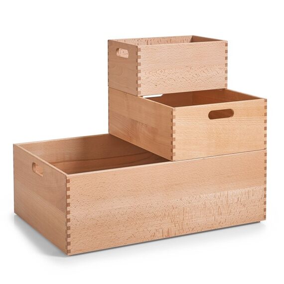 Zeller Present 13306 Aufbewahrungsbox Rechteckig Buche Natürlich/Natur, 5 image