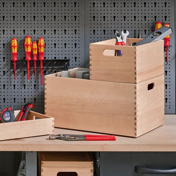 Zeller Present 13306 Aufbewahrungsbox Rechteckig Buche Natürlich/Natur, 6 image