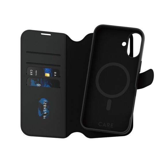 PanzerGlass CARE™ by ® Tango 2-in-1 Wallet Case m. MagSafe iPhone 16 Plus