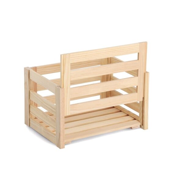 Zeller Present 13362 Aufbewahrungsbox Aufbewahrungskorb Rechteckig Holz, 5 image