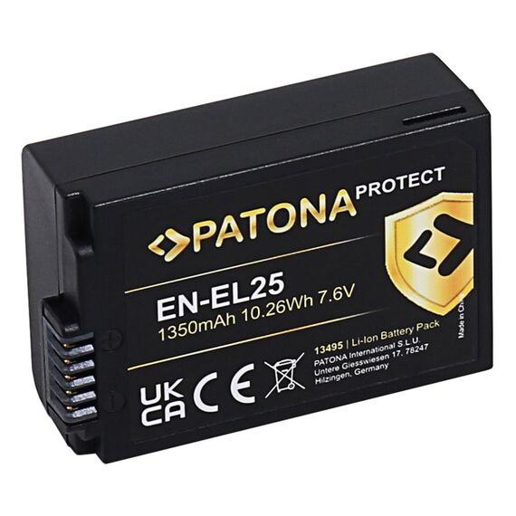PATONA PROTECT Akku f. Nikon Z30 Z50 Z fc EN-EL25