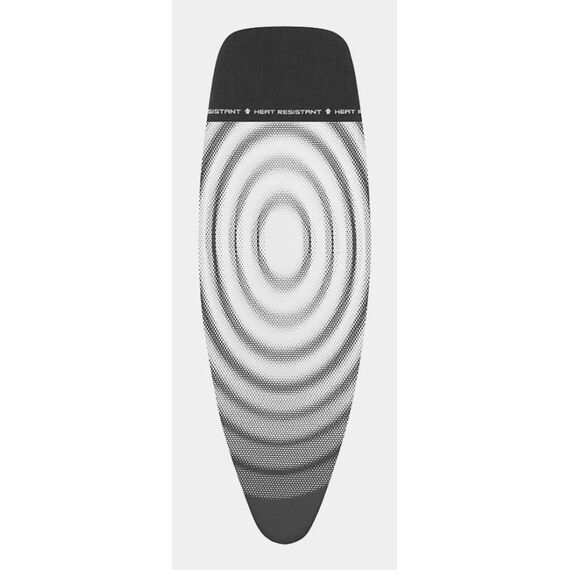 Brabantia 135842 Bügelbrettbezug Bügelbrettabdeckung Baumwolle Grau