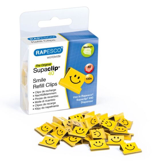 Rapesco 1380 Papierklammer Stahl 100 Stück(e)