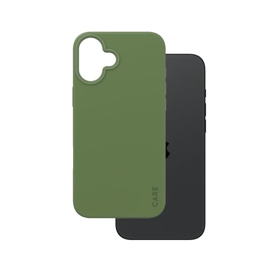 PanzerGlass CARE™ by ® Case Grün m. MagSafe iPhone 16 Plus, Farbe: Grün