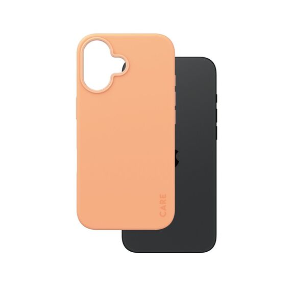 PanzerGlass CARE™ by ® Case Peachy m. MagSafe iPhone 16, Farbe: Pink