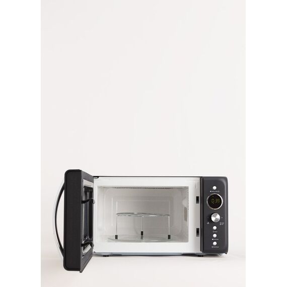 CREATE Retro Schwarz, Chrom Kombi-Mikrowelle Arbeitsplatte 20 l 700 W, 7 image