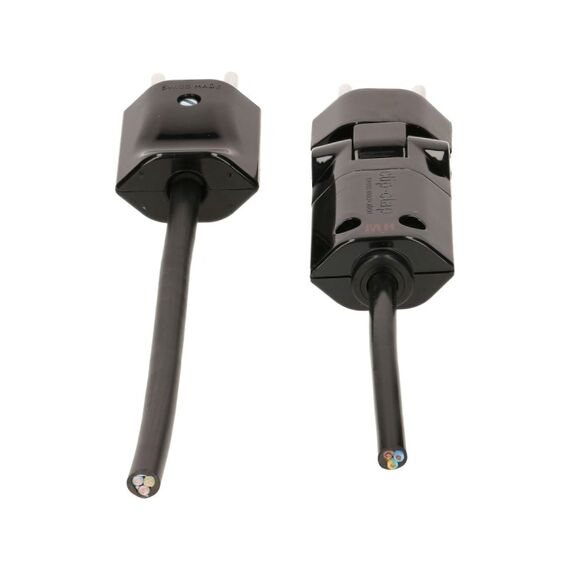 Max Hauri AG 139644 Stromkabel Schwarz 3 m T12 T13, Farbe: Schwarz, Länge: 3 m, 2 image