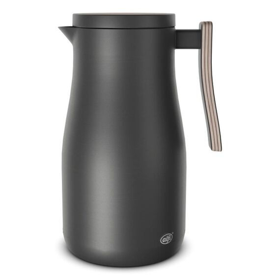 Alfi Studio Allure Thermosflasche 1 l Schwarz, Farbe: Schwarz