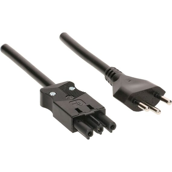 Max Hauri AG 139977 Stromkabel Schwarz 1 m T12 Adels AC 166, 3 image