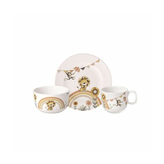 Villeroy & Boch 1486738427 Geschirrset 3 Stück(e) Porzellan Mehrfarbig, Weiß
