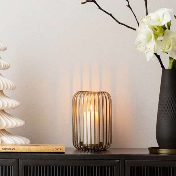 Villeroy & Boch Christmas Chic Kerzenständer Eisen Gold, Farbe: Gold, 2 image