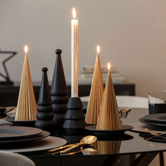 Villeroy & Boch Christmas Chic Wachskerze Rund Gold 1 Stück(e), 3 image