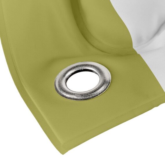 Kolma Stripy Einzelmatratze Olive, Weiß Unisex, Farbe: Olive, Weiß, 3 image