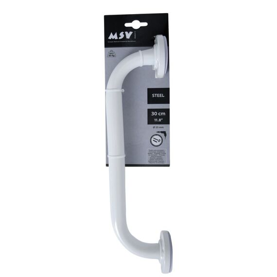 Spirella Richt- oder Stützstange Stahl 30cm Weiß MSV, 4 image
