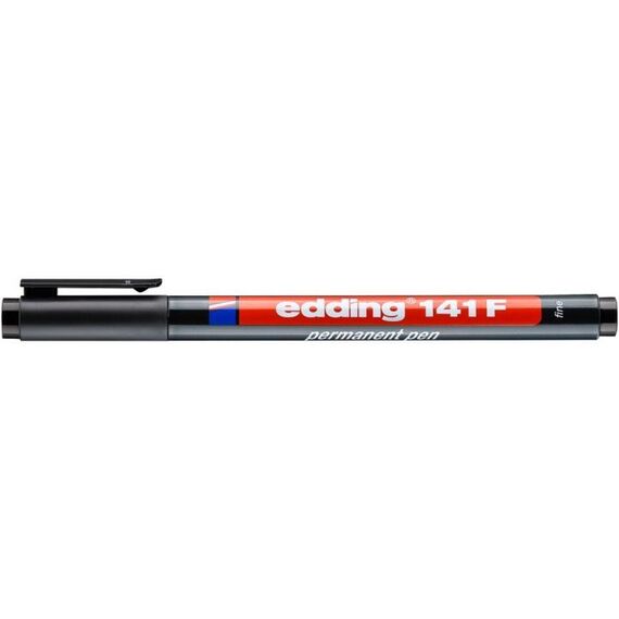 Edding 141 F Fineliner Fein Schwarz 1 Stück(e)